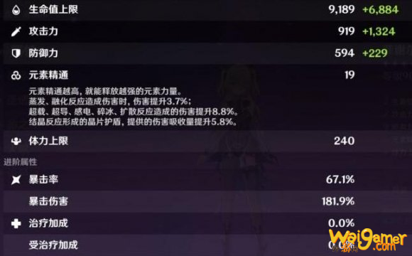 原神皇女圣遗物武器怎么搭配