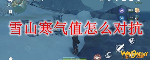 原神雪山寒气值怎么对抗