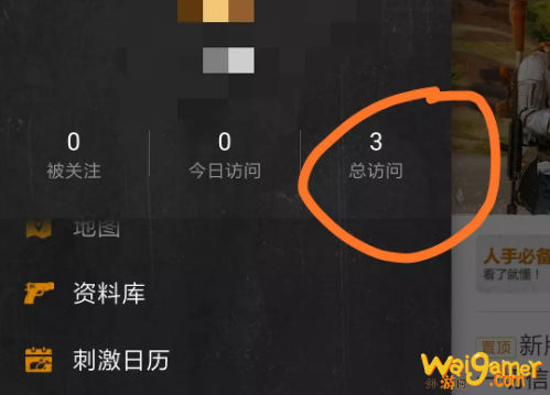 和平精英有访问记录吗