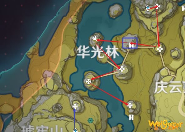 原神清心采集点在哪