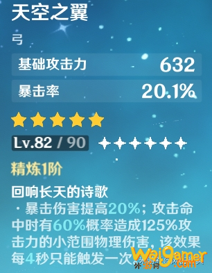 原神甘雨养成攻略