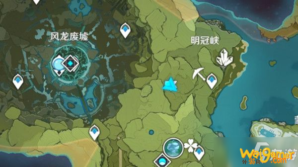 《原神》特殊宝藏明冠峡位置全介绍 特殊宝藏明冠峡在哪