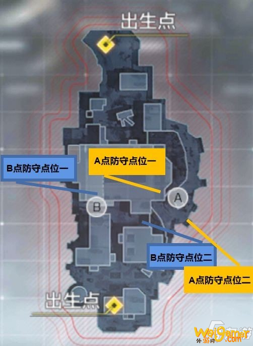 《使命召唤手游》爆破模式防守点哪个好 雪山之巅爆破模式攻略大全