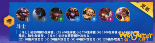 云顶之弈11.2斗士阵容搭配 S4.5斗士上分阵容及出装大全 云顶之弈11.2斗士阵容搭配 S4.5斗士上分阵容及出装大全