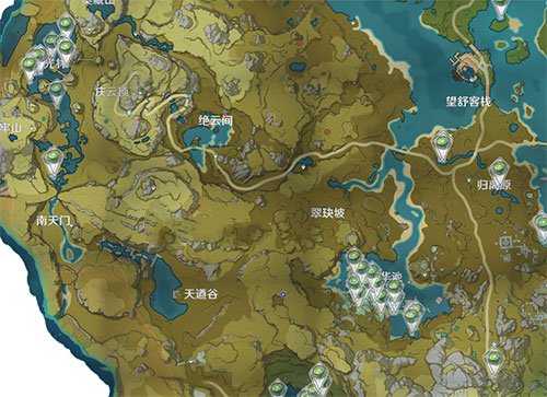 《原神》莲蓬采集点位置介绍