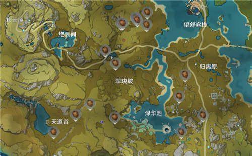 《原神》松果分布图一览