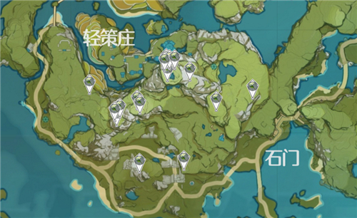 《原神》清心分布图一览