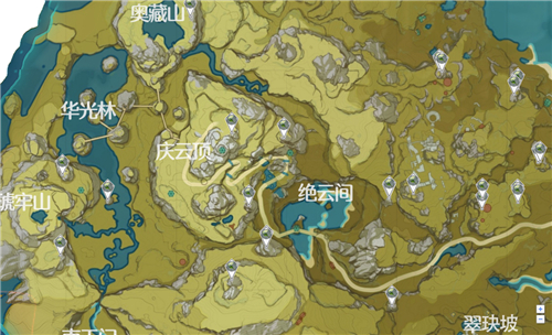 《原神》清心分布图一览