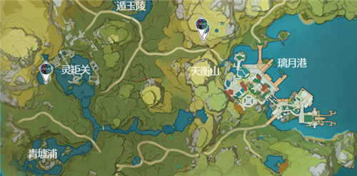 《原神》骗骗花位置分布图介绍