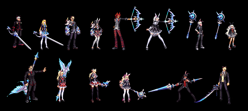 《DNF》幽兰之魂武器装扮外观图片
