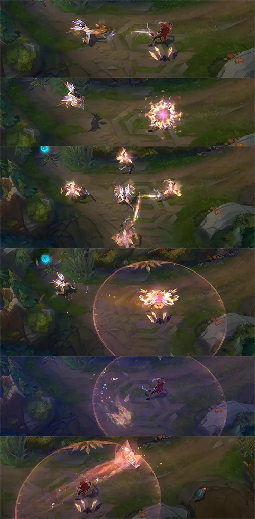 《英雄联盟》K/DA ALL OUT 卡莎至臻特效展示