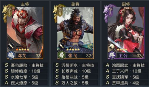 《鸿图之下》开荒阵容推荐
