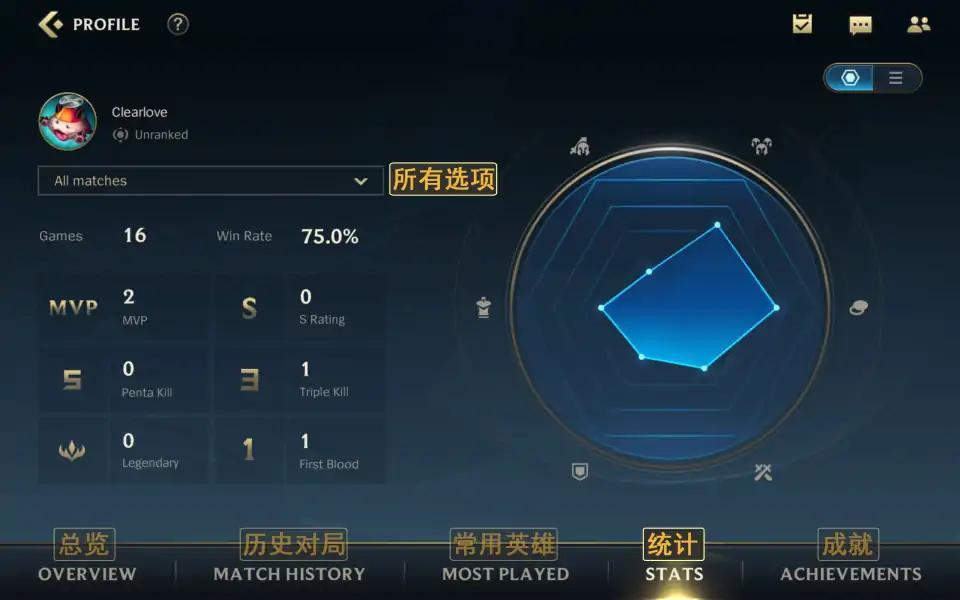 《英雄联盟手游》游戏界面中文翻译分享