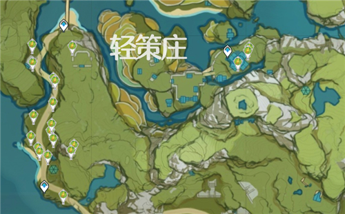 《原神》竹笋刷新位置介绍