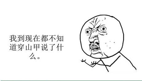 《网络用语》穿山甲到底说了什么出自哪里