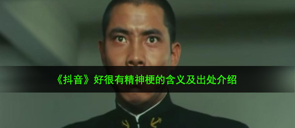 《抖音》好很有精神梗的含义及出处介绍