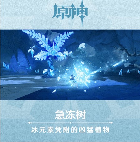 《原神》新怪物急冻树图鉴一览