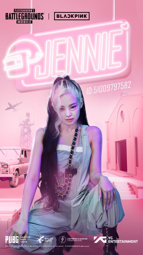 《PUBG MOBILE:绝地求生M》与韩国女子偶像团体BLACKPINK 展开合作公开角色ID