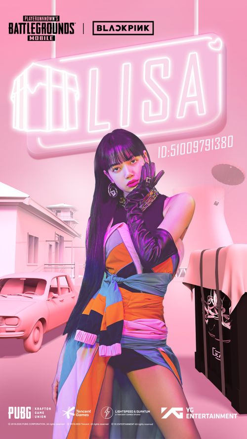 《PUBG MOBILE:绝地求生M》与韩国女子偶像团体BLACKPINK 展开合作公开角色ID