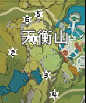 《原神》天衡山岩神瞳分布位置一览