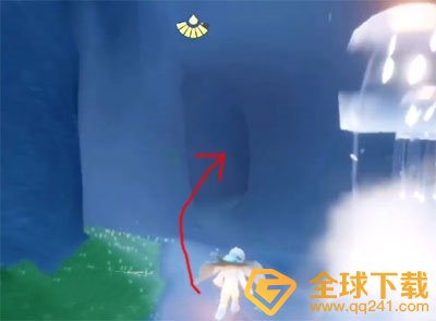 《光遇》道路就藏在水帘之后位置分享