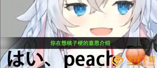  你在想桃子梗的意思介绍