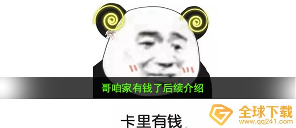 哥咱家有钱了后续介绍