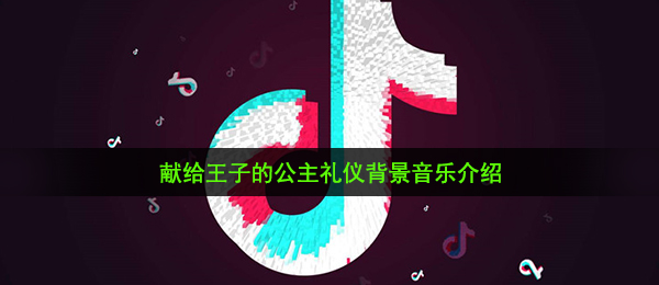 《抖音》献给王子的公主礼仪背景音乐介绍