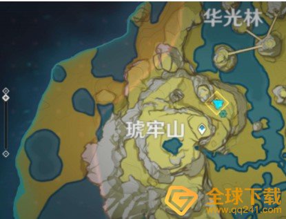 《原神》山路旁的琥珀救的人位置一览
