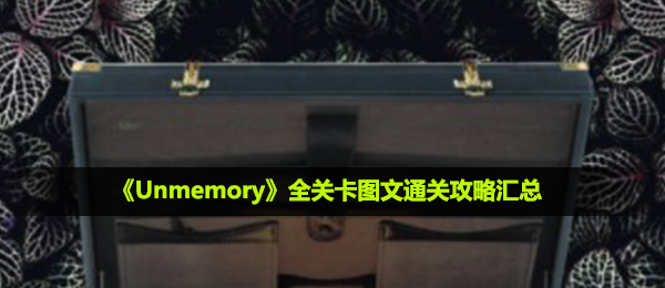 《Unmemory》全关卡图文通关攻略汇总