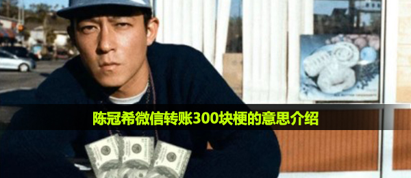 陈冠希微信转账300块梗的意思介绍