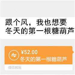 《抖音》冬天的第一根糖葫芦梗的意思介绍