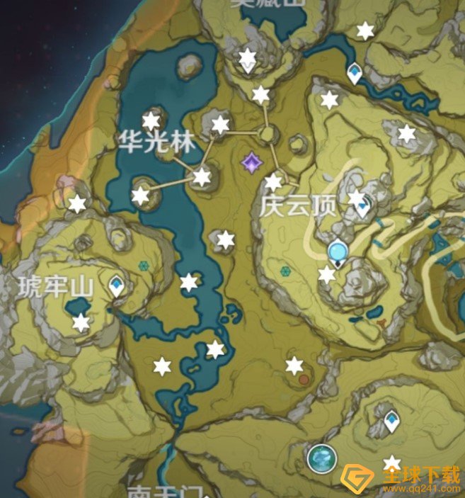 《原神》绝云间陨星碎屑位置一览