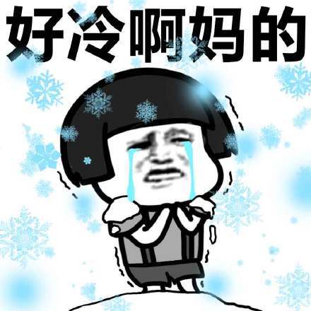 手脚冰凉的跟s了好几天样的 冬天别来了 没命过表情包大全分享