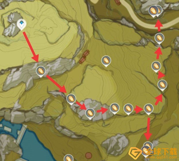 《原神》石珀快速采集路线推荐