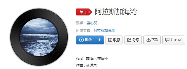 《抖音》阿拉斯加海湾歌曲信息介绍