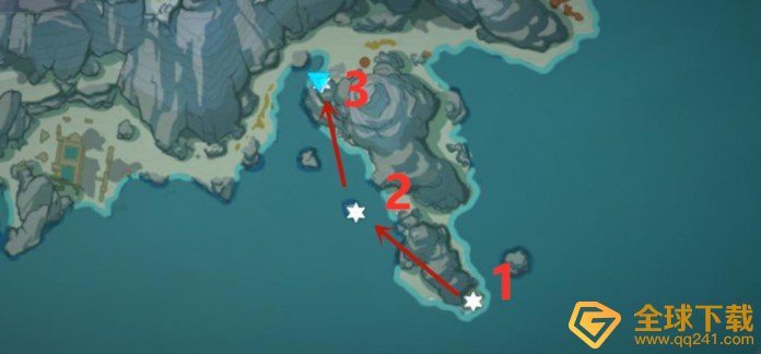 《原神》三个漂流瓶位置一览