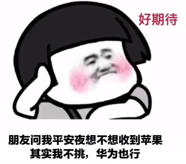 平安夜晚上出来吃苹果我带上苹果你带上身份证表情包大全分享