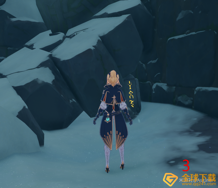 《原神》1.2雪山版八个石碑解谜过程分享