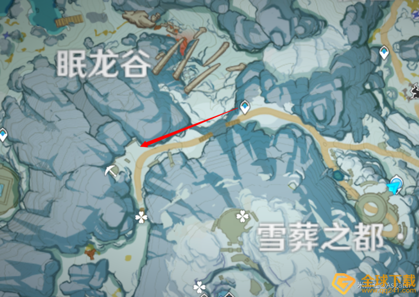 《原神》1.2雪山版八个石碑解谜过程分享