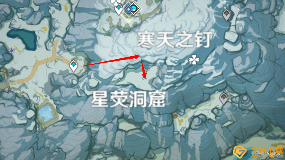 《原神》1.2雪山版八个石碑解谜过程分享