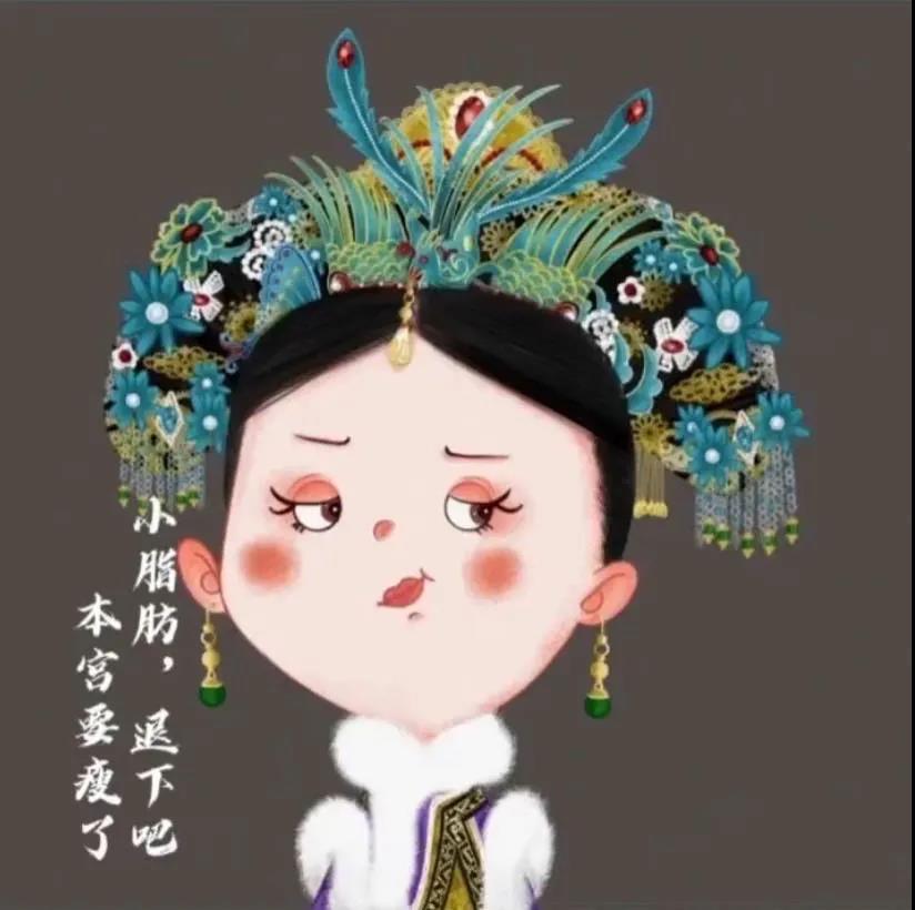 《抖音》小脂肪退下吧本宫要瘦了图片高清原图