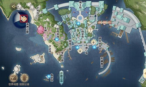 天谕手游海上寻宝宝藏在哪?海上寻宝坐标位置寻找攻略