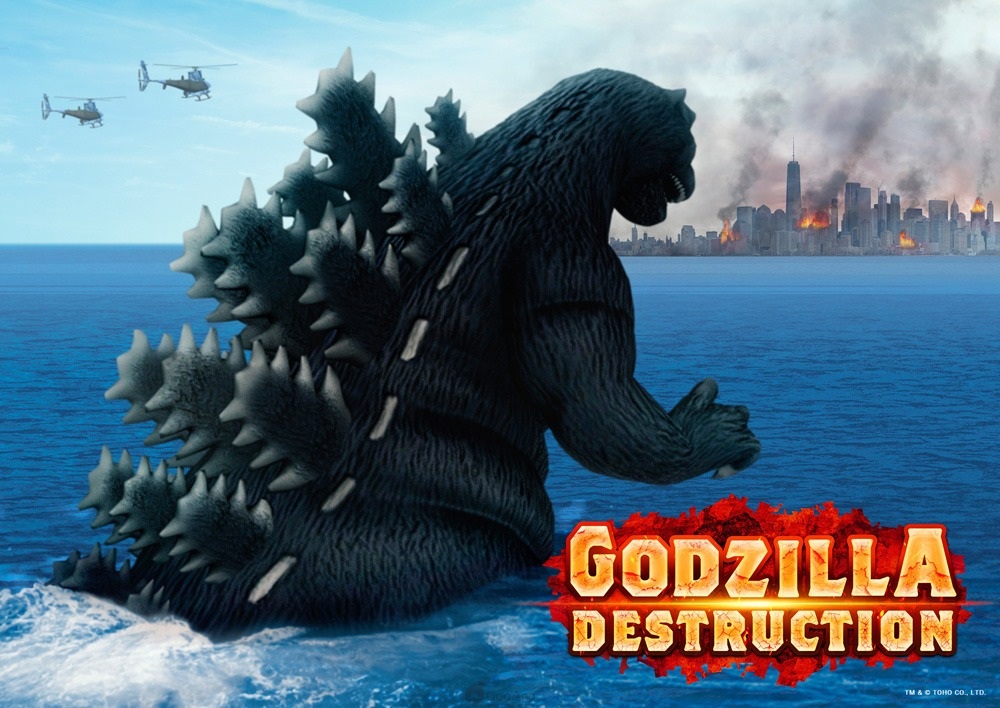 熟悉的出场音乐又响起!手游新作《GODZILLA DESTRUCTION》将于4月27日在全世界推出