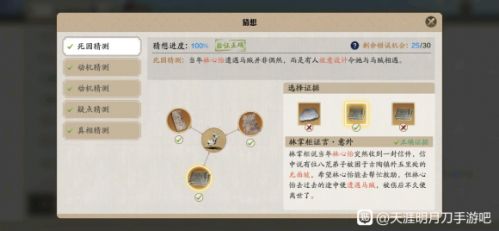 天涯明月刀手游林心怡案答案是什么 天刀手游林心怡案答案分享 天涯明月刀手游林心怡案答案是什么 天刀手游林心怡案答案分享
