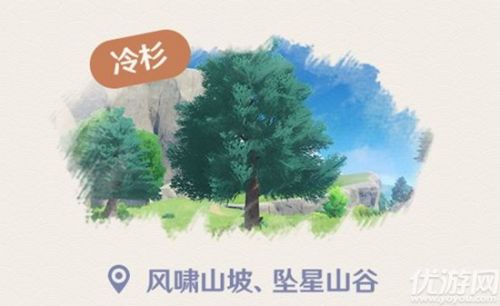 原神杉木地图分布位置 获取方法 原神杉木地图分布位置 获取方法