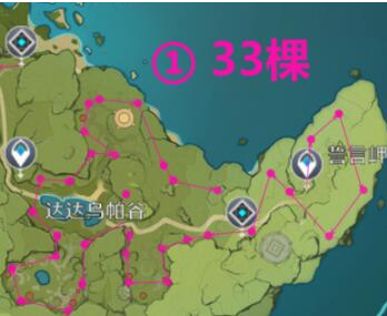 原神萃华木哪里多 萃华木位置分布大全
