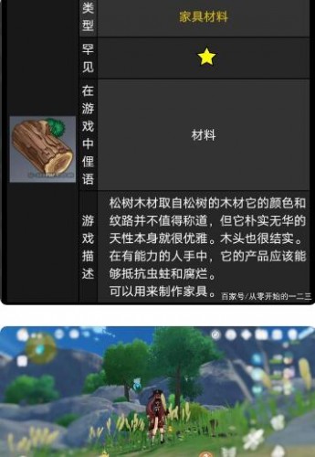 原神家园系统的7种木材对应树木、位置详解 原神家园系统的7种木材对应树木、位置详解