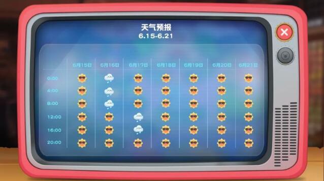 摩尔庄园手游6.15天气预报一览 摩尔庄园手游6.15天气预报一览_摩尔庄园手游