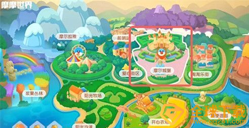 《摩尔庄园手游》城堡二楼怎么进介绍